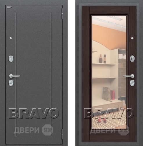 Дверь Bravo Оптим Флэш Венге в Мытищах