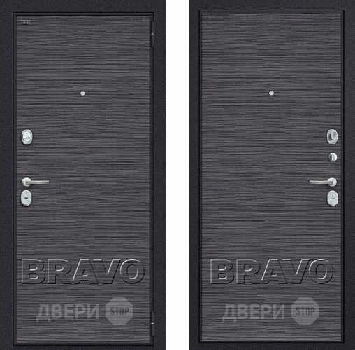 Входная металлическая Дверь Groff Т3-300 Black Wood в Мытищах