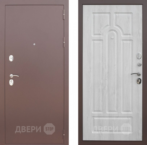 Входная металлическая Дверь Снедо Титан 3К Арка сосна белая в Мытищах