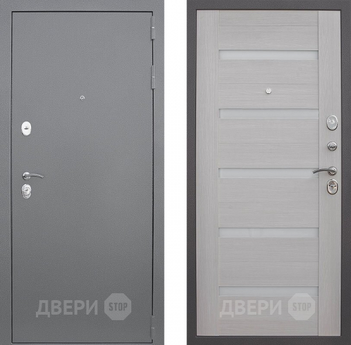 Входная металлическая Дверь Снедо Люкс Белая Лиственница 3К в Мытищах