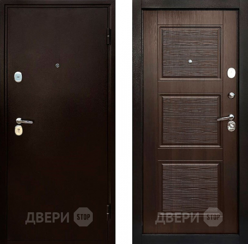 Входная металлическая Дверь СТОП Авангард 3К Венге  в Мытищах