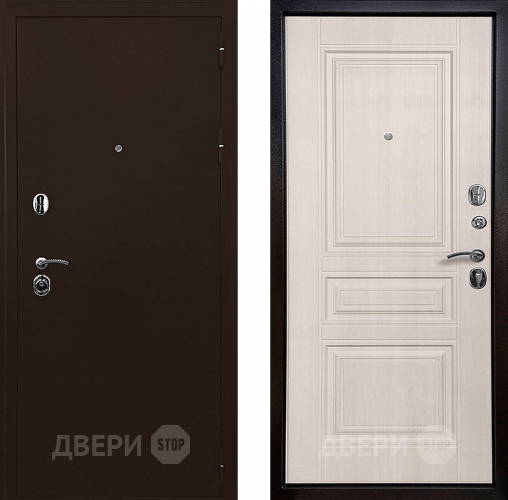 Входная металлическая Дверь Ратибор Рим 3К Лиственница беж в Мытищах
