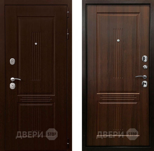 Входная металлическая Дверь Ратибор Консул 3К Орех бренди в Мытищах
