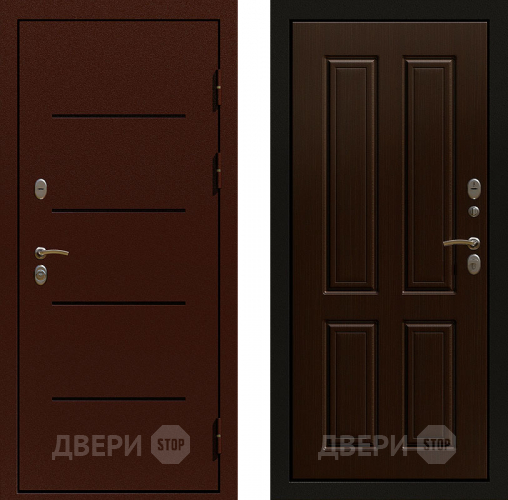 Входная металлическая Дверь Райтвер Термо венге в Мытищах