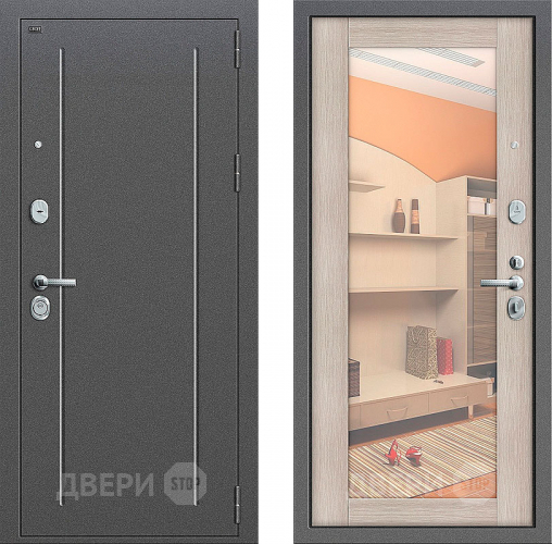 Входная металлическая Дверь Groff Т2-220 Cappuccino Veralinga в Мытищах