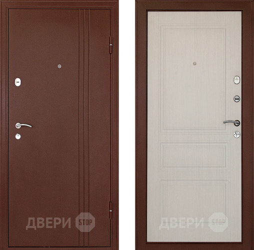 Входная металлическая Дверь Форпост Турин Беленый дуб в Мытищах