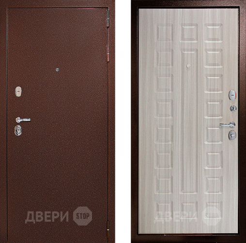 Входная металлическая Дверь Дверной Континент Рубикон - 1 Сандал Белый в Мытищах
