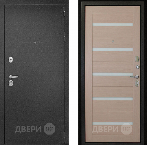 Входная металлическая Дверь Дверной Континент Рубикон - 1 Царга Капучино в Мытищах