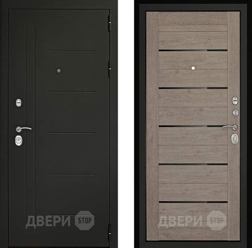 Входная металлическая Дверь (Дверной Континент) Сити - С3К Лиственница серая в Мытищах