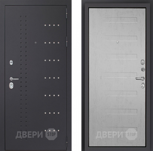 Входная металлическая Дверь (Дверной Континент) Тренто Дуб белый в Мытищах