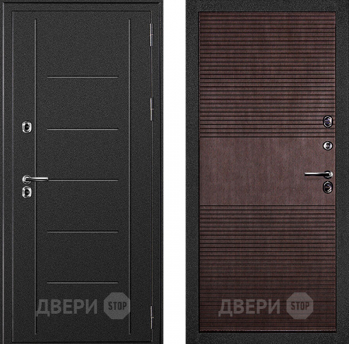 Входная металлическая Дверь Дверной Континент Термаль Венге в Мытищах