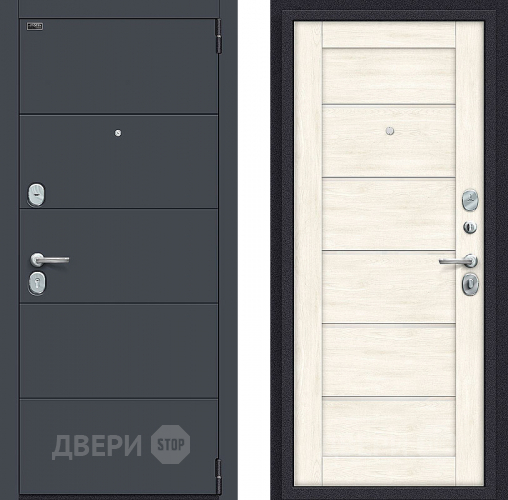 Дверь Bravo Порта S-3 4/Л22 Nordic Oak в Мытищах