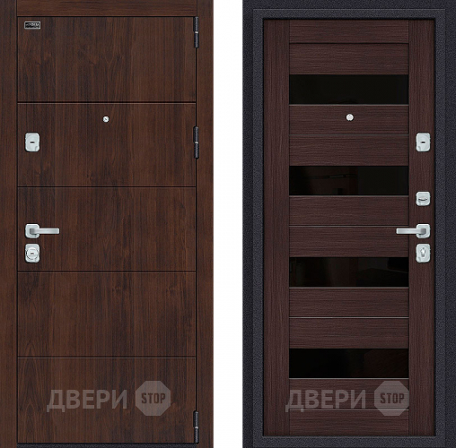 Входная металлическая Дверь Bravo Porta M-3 4/П23 Wenge Veralinga в Мытищах