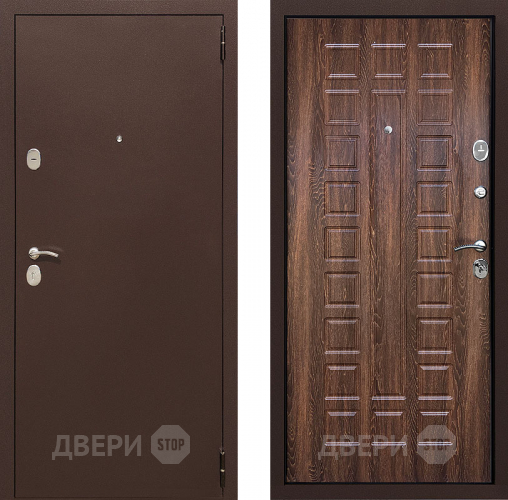 Входная металлическая Дверь Престиж 100 Дуб коньячный в Мытищах
