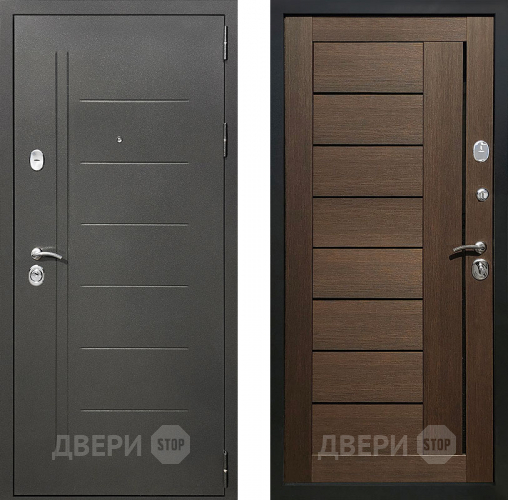 Входная металлическая Дверь Престиж Профи Венге в Мытищах