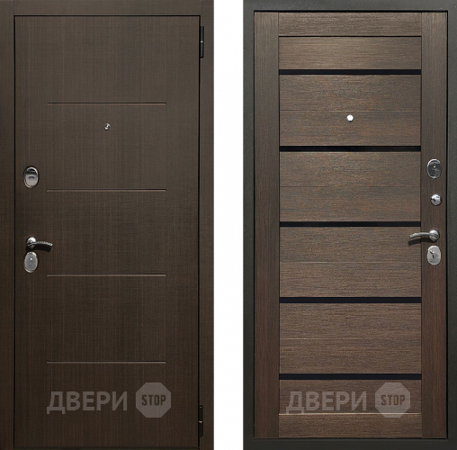 Входная металлическая Дверь Престиж Люкс Арабика/Темный орех в Мытищах