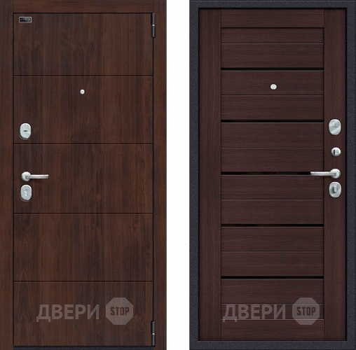 Входная металлическая Дверь Bravo Porta S-3 4/П22 Венге в Мытищах
