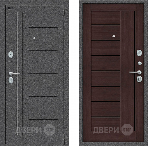 Входная металлическая Дверь Bravo Porta S-2 109/П29 Венге в Мытищах