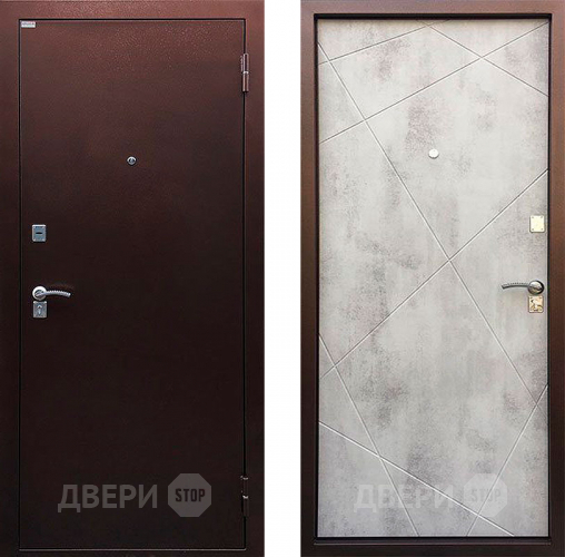 Входная металлическая Дверь Ратибор Рубеж Бетон светлый в Мытищах