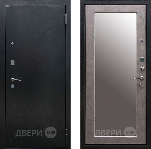 Дверь Ратибор Классик 3К с зеркалом Бетон светлый в Мытищах