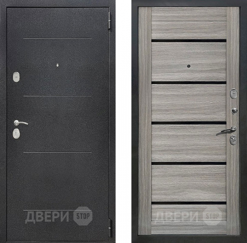 Входная металлическая Дверь Престиж Люкс Дуб дымчатый в Мытищах