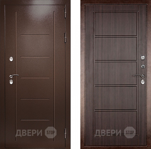Входная металлическая Дверь Дверной Континент Термаль Экстра Венге в Мытищах