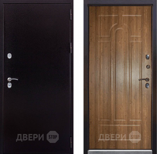 Дверь Заводская Урал Термо Орех Кантри (с терморазрывом) в Мытищах