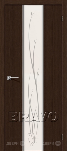 Межкомнатная дверь Глейс-2 Twig (3D Wenge) в Мытищах