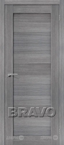 Межкомнатная дверь Порта-21 (Grey Veralinga) в Мытищах