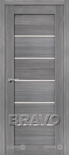 Межкомнатная дверь Порта-22 (Grey Veralinga) в Мытищах