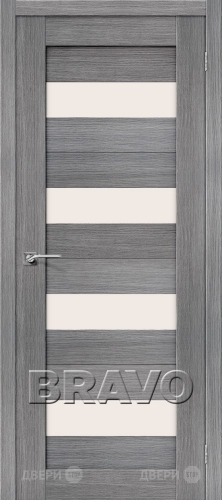 Межкомнатная дверь Порта-23 (Grey Veralinga) в Мытищах
