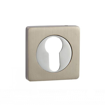 Накладка под цилиндр ET02 Матовый никель в Мытищах