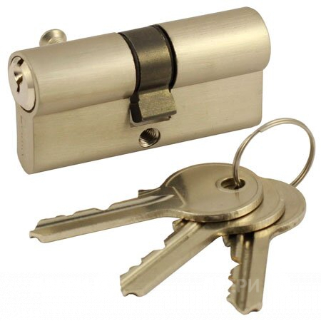 Цилиндровый механизм V60 Матовый никель в Мытищах