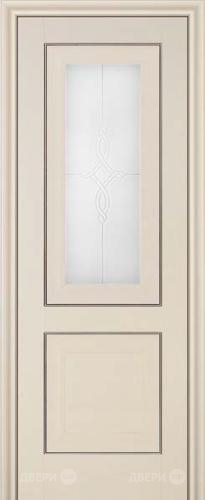 Межкомнатная дверь ProfilDoors 28X эш вайт (узор матовый) в Мытищах