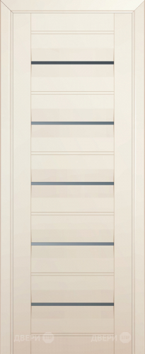 Межкомнатная дверь ProfilDoors 48U магнолия-сатинат (графит) в Мытищах