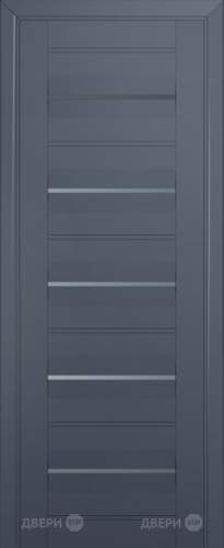 Межкомнатная дверь ProfilDoors 48U антрацит (графит) в Мытищах