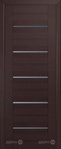 Межкомнатная дверь ProfilDoors 48U темно-коричневый (графит) в Мытищах