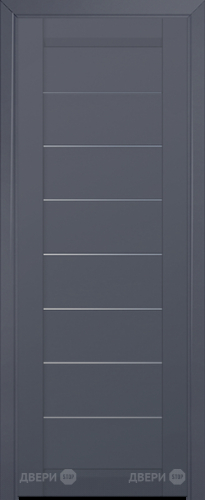 Межкомнатная дверь ProfilDoors 71U антрацит (графит) в Мытищах