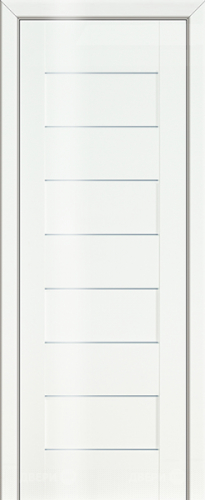 Межкомнатная дверь ProfilDoors 45L белый люкс (графит) в Мытищах