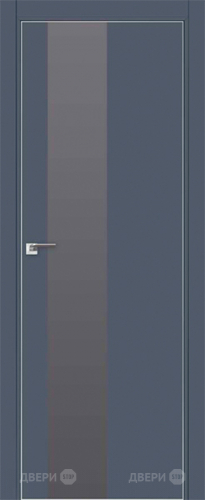Межкомнатная дверь ProfilDoors 5E Антрацит (серебряный лак) в Мытищах