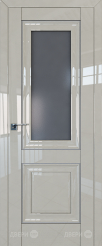 Межкомнатная дверь ProfilDoors 28L галька люкс (графит) в Мытищах