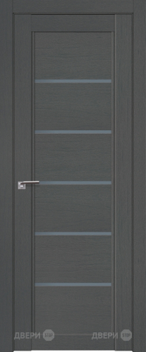Межкомнатная дверь ProfilDoors 2-76 XN Грувд (графит) в Мытищах