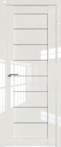 Межкомнатная дверь ProfilDoors 71L Магнолия люкс (графит) в Мытищах