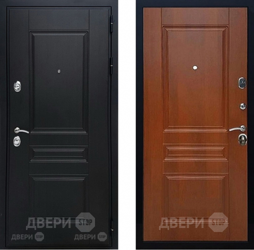 Входная металлическая Дверь Геркон (Gercon) Лондон панель МДФ Итальянский орех в Мытищах