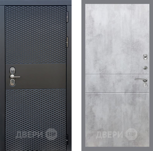 Дверь Стоп БЛЭК CISA ФЛ-290 Бетон светлый в Мытищах