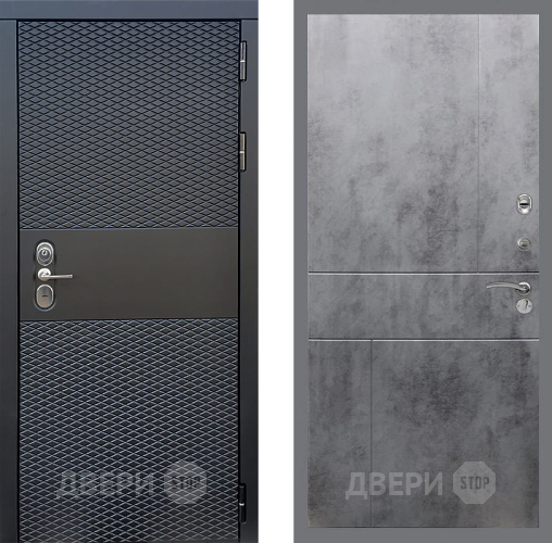 Дверь Стоп БЛЭК CISA ФЛ-290 Бетон темный в Мытищах