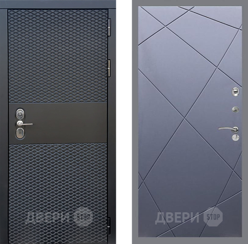 Входная металлическая Дверь Стоп БЛЭК CISA ФЛ-291 Силк титан в Мытищах