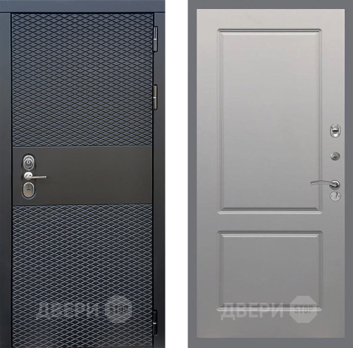 Дверь Стоп БЛЭК CISA ФЛ-117 Грей софт в Мытищах