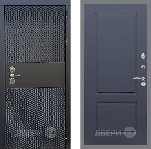 Входная металлическая Дверь Стоп БЛЭК CISA ФЛ-117 Силк титан в Мытищах