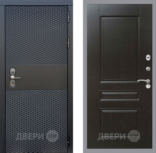 Дверь Стоп БЛЭК CISA ФЛ-243 Венге в Мытищах